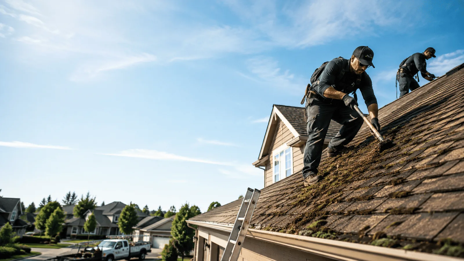 Roof Moss Removal in Tahuya, WA near me